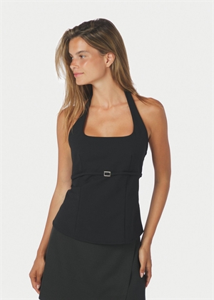Rafla stretchy top Black Neo Noir 
